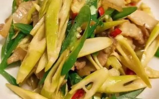 竹笋炒辣肉的做法（竹笋炒肉做法视频）
