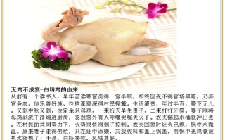 川菜白斩鸡做法（川菜白斩鸡做法及配料）