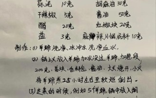 麻辣羊蹄的做法（麻辣羊蹄的做法最正宗的做法）