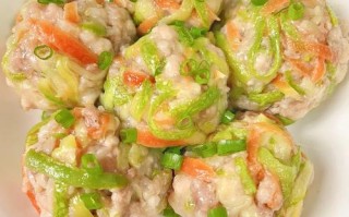 青菜肉丸子的家常做法（青菜肉丸子的家常做法简单又好吃）