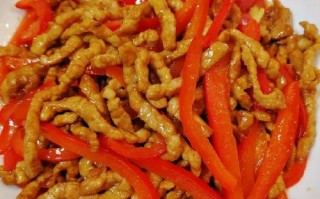 甜椒肉丝家常做法大全（甜椒肉丝家常做法大全视频）