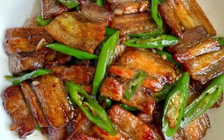 辣椒炒五花肉的做法（圆椒炒牛肉正宗做法）