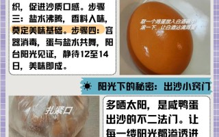 盐蛋做法（自制盐蛋的做法）