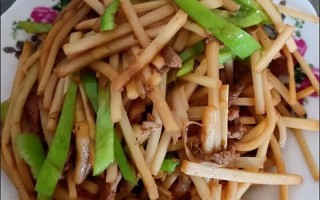 小竹笋炒肉的做法（竹笋小炒肉图片）