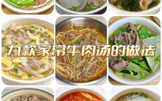 家常炖牛肉汤的做法（炖牛肉汤的做法怎样又烂又软）