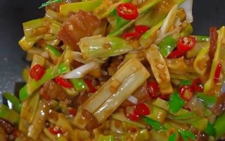鲜竹笋青椒炒肉的做法窍门（竹笋炒青椒可以吗）