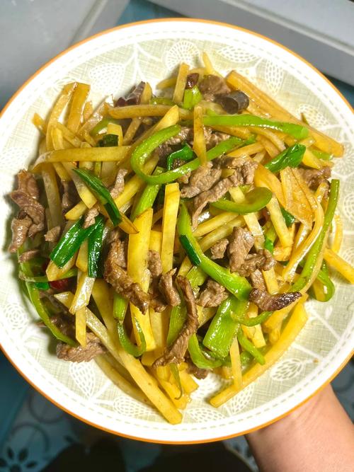 牛肉炒土豆青椒做法大全(青椒土豆牛肉丝的做法)-第1张图片-窝头美食网 牛肉炒土豆青椒做法大全(青椒土豆牛肉丝的做法)-第1张图片-窝头美食网