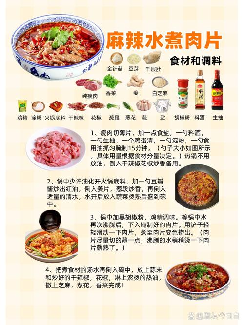 家常水煮肉片怎么做(家常水煮肉片的做法和步骤)-第1张图片-窝头美食网 家常水煮肉片怎么做(家常水煮肉片的做法和步骤)-第1张图片-窝头美食网
