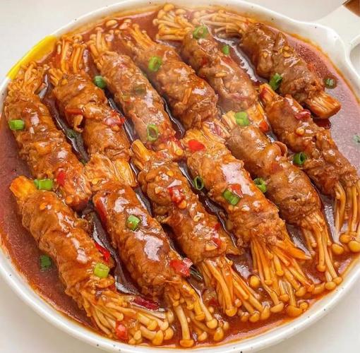 金针肥牛卷的家常做法(金针肥牛卷图片)-第1张图片-窝头美食网 金针肥牛卷的家常做法(金针肥牛卷图片)-第1张图片-窝头美食网
