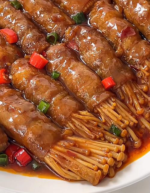 金针肥牛卷的家常做法(金针肥牛卷图片)-第6张图片-窝头美食网 金针肥牛卷的家常做法(金针肥牛卷图片)-第6张图片-窝头美食网