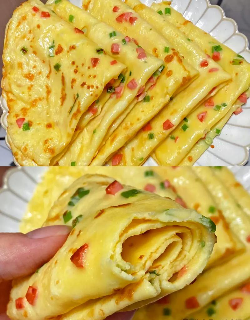 纯鸡蛋饼的家常做法(纯鸡蛋饼怎么做好吃)-第2张图片-窝头美食网 纯鸡蛋饼的家常做法(纯鸡蛋饼怎么做好吃)-第2张图片-窝头美食网