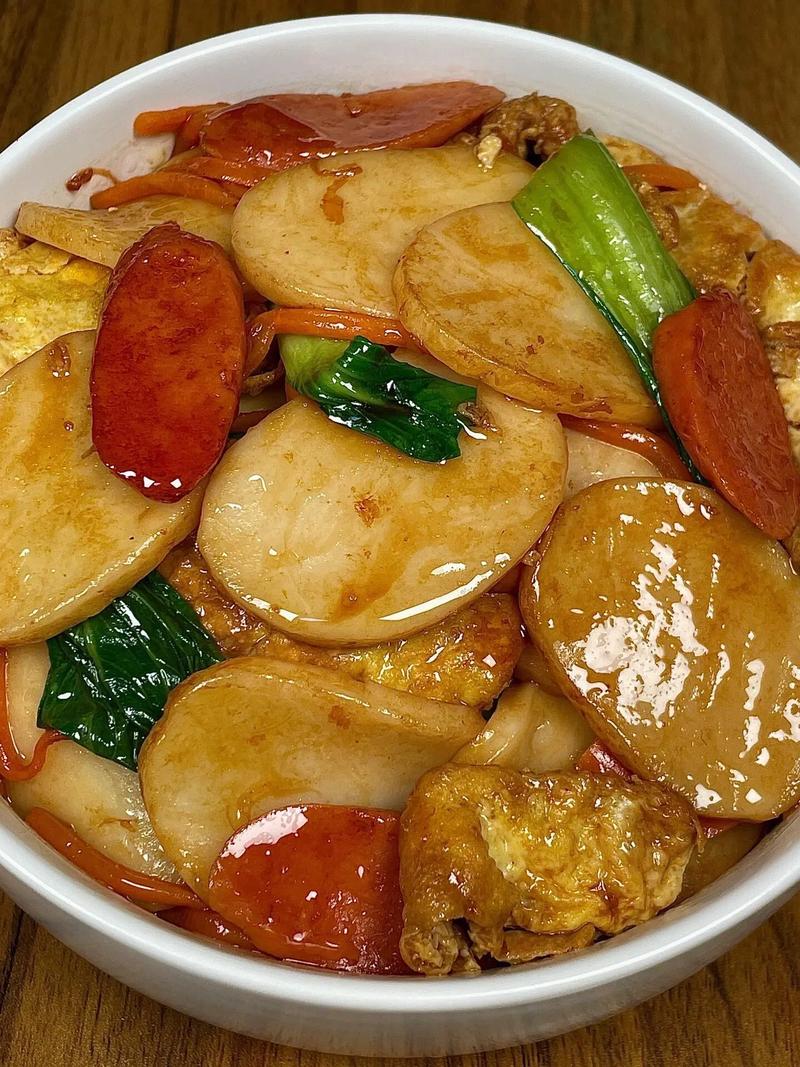 煎年糕的做法(煎年糕的做法步骤)-第6张图片-窝头美食网 煎年糕的做法(煎年糕的做法步骤)-第6张图片-窝头美食网