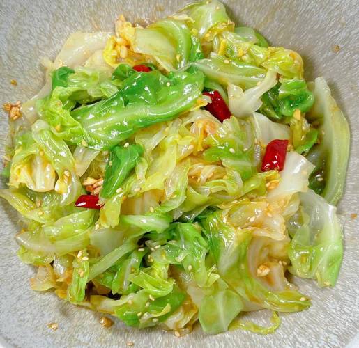凉拌卷心菜的家常做法(凉拌卷心菜图片)-第7张图片-窝头美食网 凉拌卷心菜的家常做法(凉拌卷心菜图片)-第7张图片-窝头美食网
